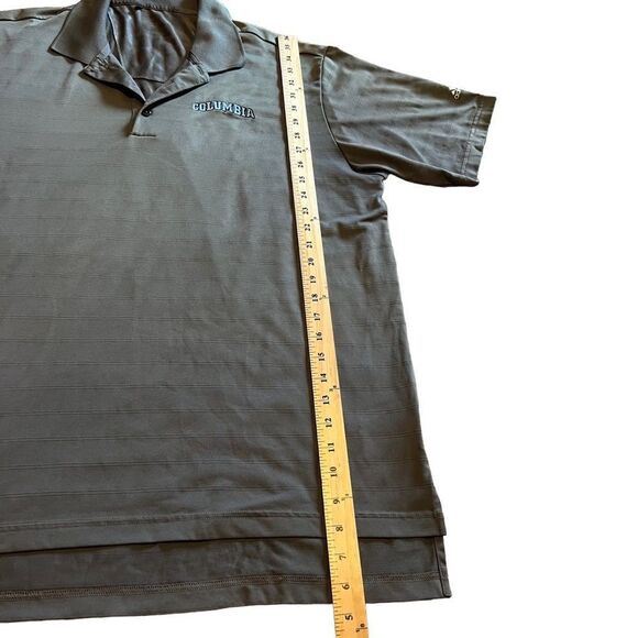 Columbia University Polo. Gray and Blue. Adidas. Sz XL. (See measurements). EUC - Picture 11 of 11